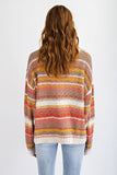 Stevie- Ribbed Multi-Colored Textured Sweater