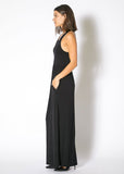 Sleeveless Pleated Maxi Dress