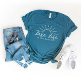 Lake Life Is The Best Life Sun Short Sleeve Tee