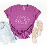 Lake Life Is The Best Life Sun Short Sleeve Tee