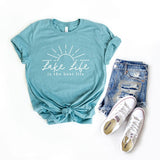 Lake Life Is The Best Life Sun Short Sleeve Tee