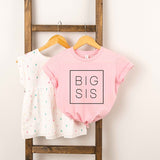 Big Sis - Square Toddler Graphic Tee