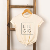 Lil Sis - Square Toddler Graphic Tee