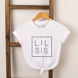 Lil Sis - Square Toddler Graphic Tee