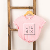 Lil Sis - Square Toddler Graphic Tee