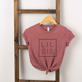 Lil Sis - Square Toddler Graphic Tee