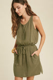 Olive - Mini Dress