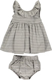 Grey │ Bailey Baby Dress